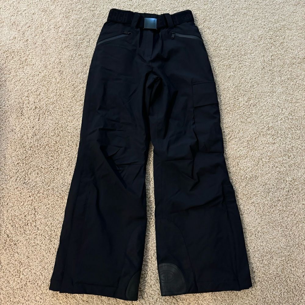 Goldbergh Adventure Ski Pants Black Womens US 4 Wide Leg Snow Pants